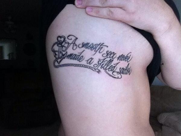EhlersDanlosPro's tweet photo. For all the EDS'ers who have wondered how their body would react to a tatoo. I'm doing fine with mine. http://t.co/mYX75JNCZR