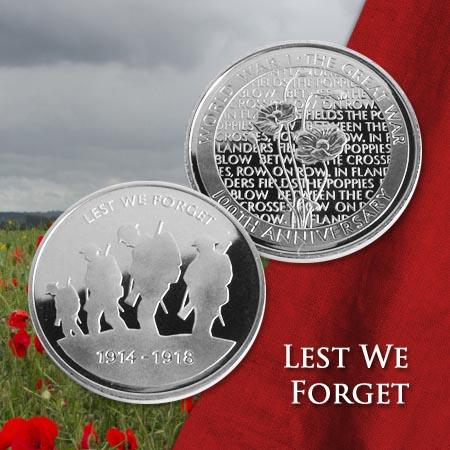 To own one of these Remembrance Medals see online shop at towermint.co.uk