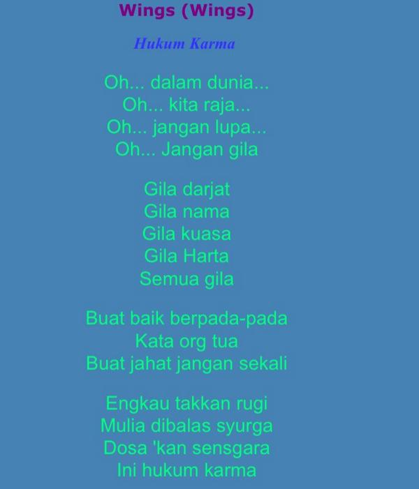 shook1974's tweet image. Lagu Wings Hukum Karma ni patut patut jd lagu rasmi pkr..kahkahkah semua gilaaaaa #kajangmove #bahlol