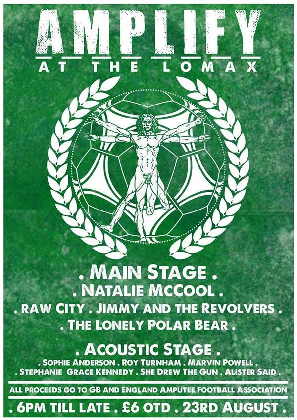 help support @amputeefootball @LomaxLiverpool W/@NatalieMcCool @Jimmy_Revolvers @_RAW_CITY_ on.fb.me/1lOQ30W