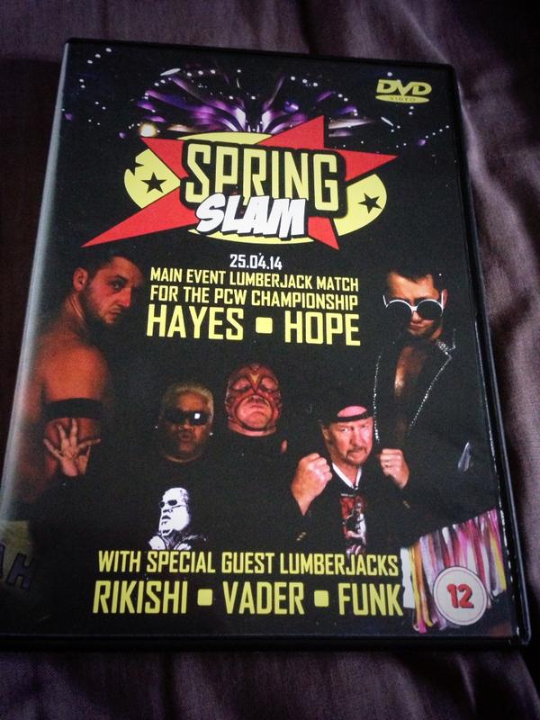 ThisisKurtIRL's tweet image. Woo hoo @PCW_UK #SpringSlam on my day off