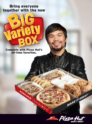 pizzahutphils's tweet photo. Manny's many choices! #PHBigBox http://t.co/3qoCk94VyV
