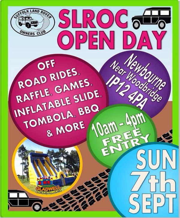 SLROCofficial's tweet photo. Come and join us at our #openday #Landrover http://t.co/OzEPvxbfCS