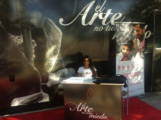 StopSanfilippo's tweet photo. Este verano @MoranteTour14 con @StopSanfilippo  "El arte no tiene miedo" cuyos beneficios serán donados. http://t.co/uKbiFoB1Xp
