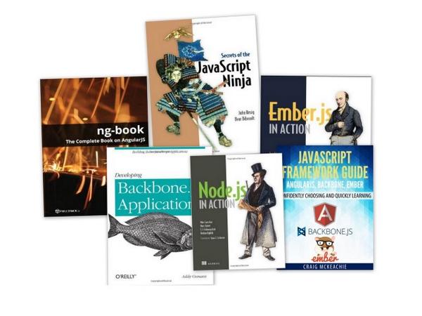 cmckeachie's tweet image. @derickbailey where I got this idea? #entreprogrammers 6 Essential JavaScript Books Giveaway buff.ly/V1KuFx