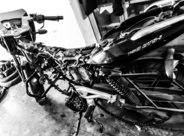 catchflash3's tweet image. Sometimes your bike looks like this.. ( ;