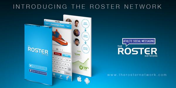 RosterNet's tweet image. Introducing The Roster Network. Targeted social marketing campaigns in conjunction with the world's biggest athletes