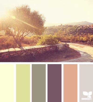 Columbiapaint's tweet image. Take a Monday mental vacay. #designseeds #colorpalette