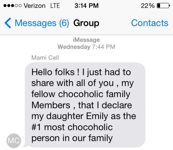 earthtolowen's tweet image. Whatever, mom. #chocolateproblems #ateallofherchocolate #blamegame