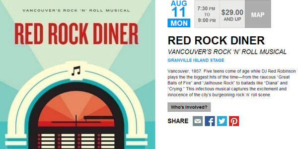 ShowYouGo's tweet image. Check out the rockin musical on Granville Island this August | buff.ly/1sRdFY3 | @granville_isle @theArtsClub