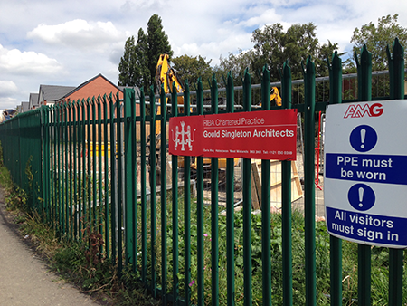 Construction works have commenced for the new permanent 8 room Surgery  at Fisher Road Bloxwich #architecture