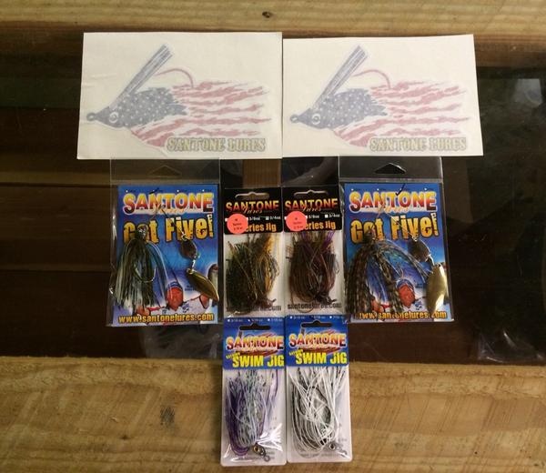 WEEKLY GIVEAWAY! RETWEET this tweet and FOLLOW us to win these Decals and Santone products! Ends at midnight tonight!