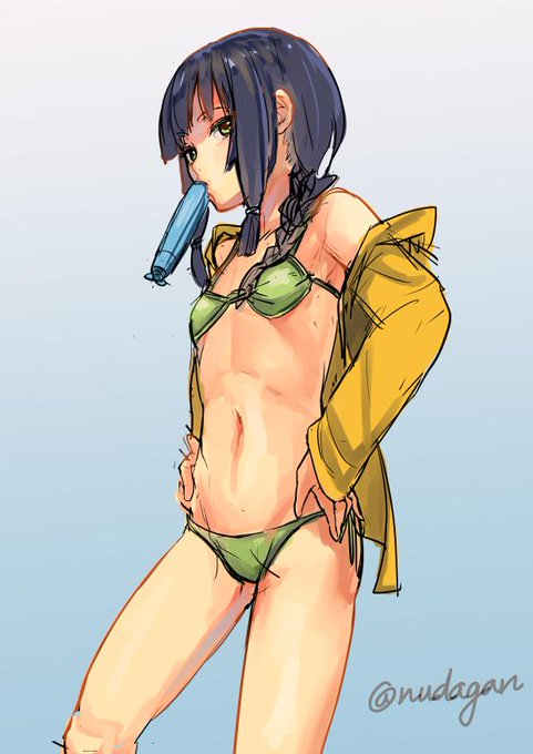 炎夏型北上さまだよ #艦これ版深夜の真剣お絵描き60分一本勝負 