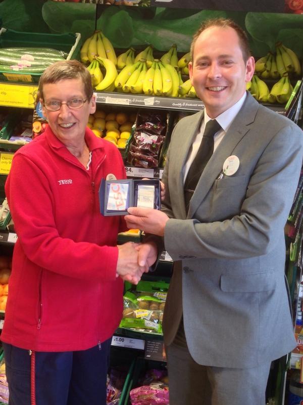 Well done Pauline on your Values Award Nomination for Gp 82's Community Champion, well deserved <a href="/Gary_J_Falconer/">Gary Falconer</a>