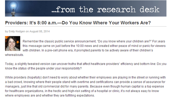 EmilyatKLAS's tweet photo. My KLAS blog: How #healthcare vendors perform in human capital #management http://t.co/mxTvL8v0yL #HR #health http://t.co/6f7pj39alz