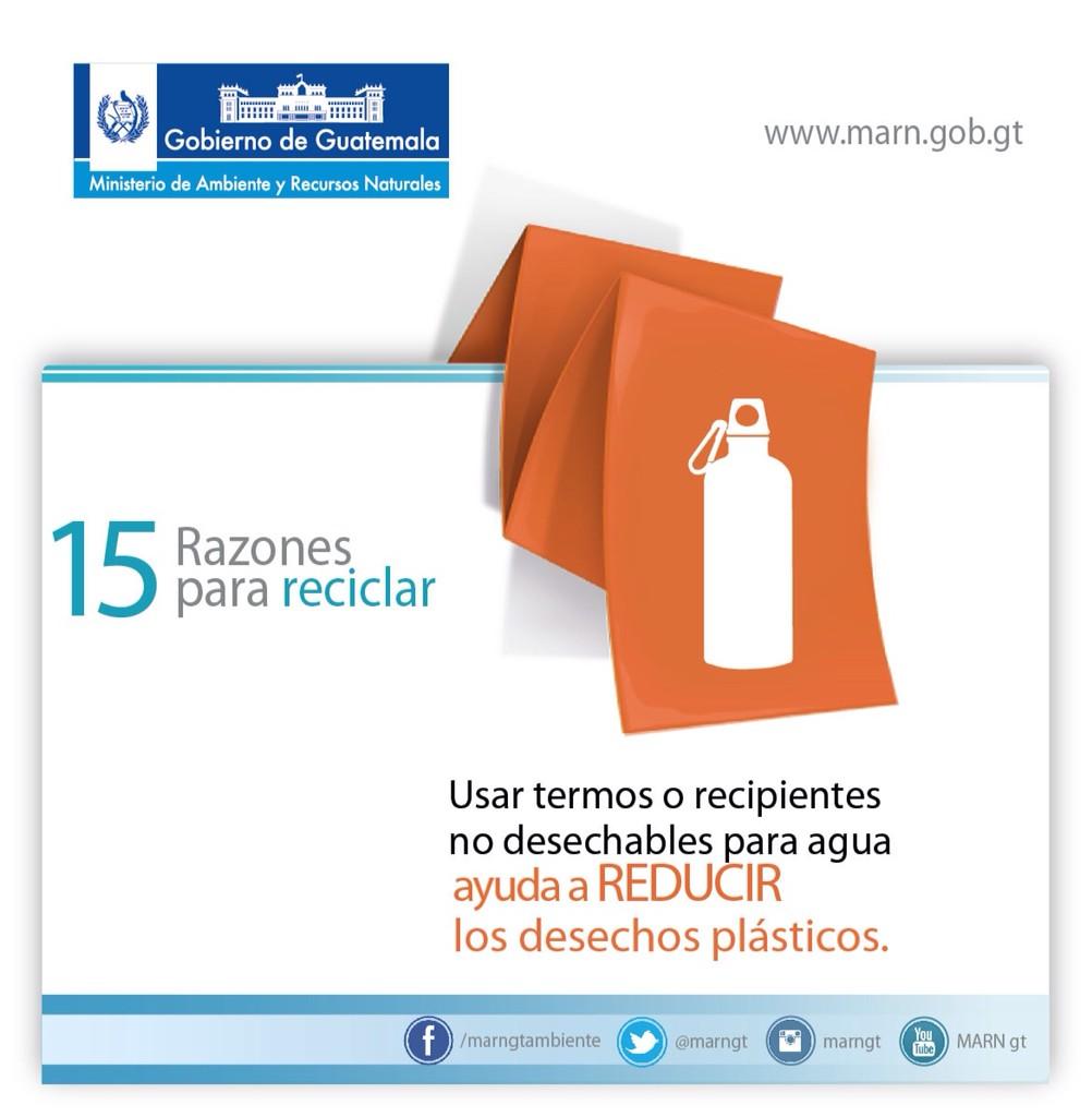 Ministerio Ambiente y Recursos Naturales no X: Utiliza termos o pachones  para llevar agua a la playa y evita comprar botellas plásticas desechables  #PlayasLimpias  / X