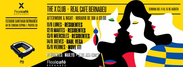 RCafeBernabeu's tweet photo. ¡No te pierdas 'The x Club Madrid' en Real Café Bernabéu! http://t.co/NPldxmVKlZ
