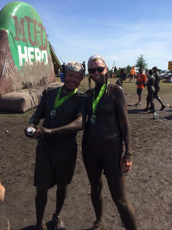 BrendaCooper20's tweet photo. Mud Hero #nailedit http://t.co/wwyKAKjHQT