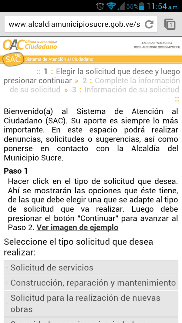 Puedes hacernos llegar reportes o solicitudes de tu comunidad, a través del siguiente enlace:

bit.ly/movilSAC