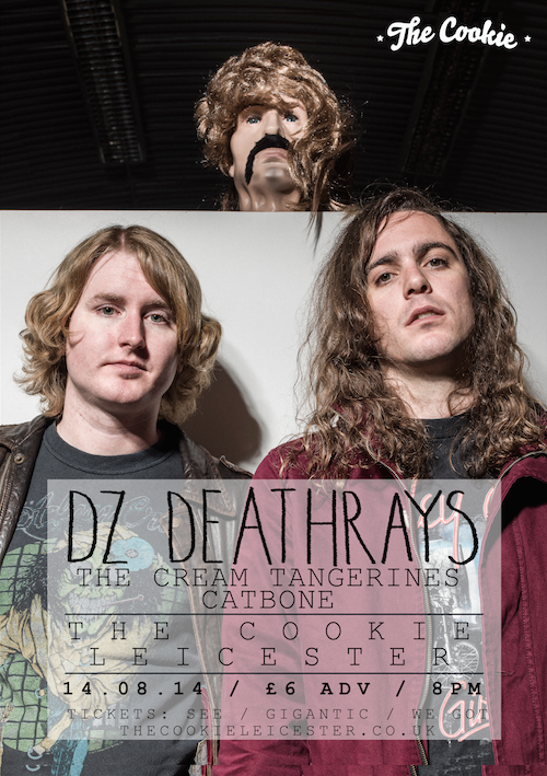 _thecookie's tweet photo. Thursday!

@DZDEATHRAYS + @CreamTangerines + @Savanna_Bones + Catbone

Let's tear the roof off! http://t.co/zCTg0TcJ5P