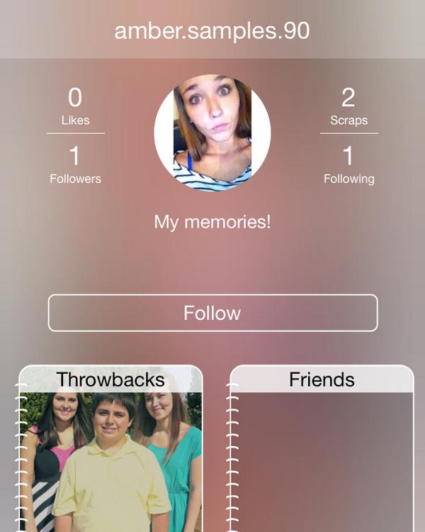 Amber_Samples's tweet image. I just started using Scrap to share throwback photos. Follow amber.samples.90! appsto.re/us/3TRK0.i