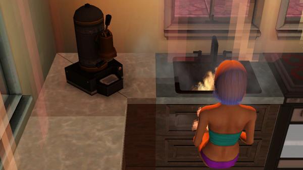 ThatRadSimmer's tweet image. How is thus even possible to set fire to a sink ?