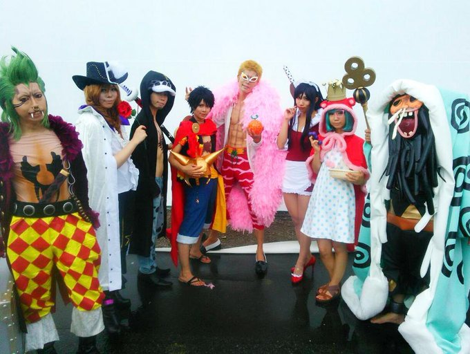 コスコスプレプレpresents One Piece コスプレデー In お台場新大陸14の様子 Logpiece ワンピース ブログ シャボンディ諸島より配信中