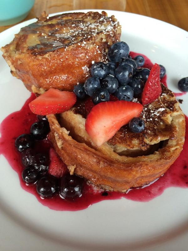Stuffed french toast #MasonJarCafe yuuummmm!