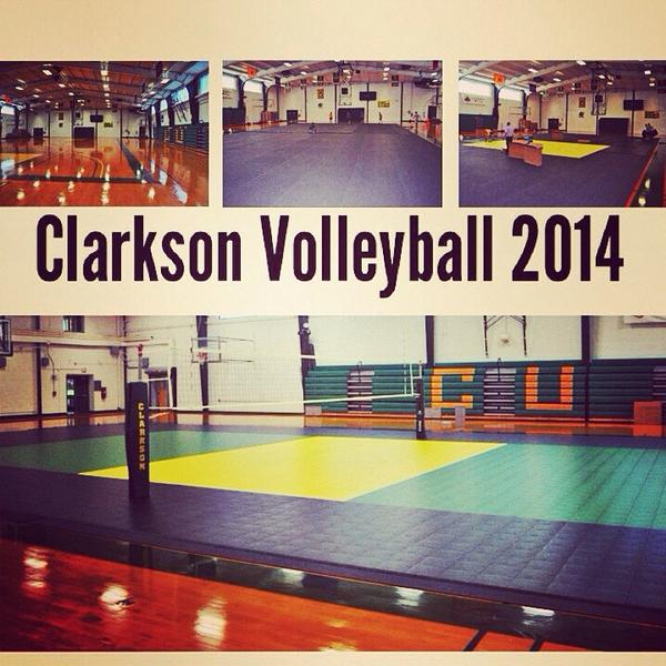 Clarkson Volleyball tweet media