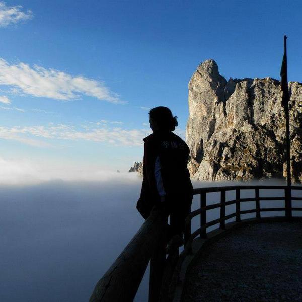 "<a href="/VisitTrentino/">Visit Trentino</a>: "Al di sopra di tutto, al di sopra anche del cielo." [Cit. A. Sordi] di P. R. Trek @I__Love__Italy "