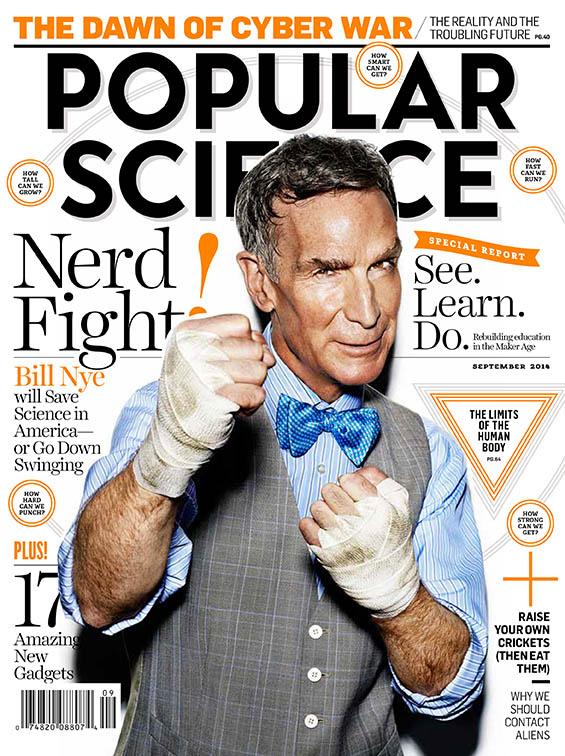 Want to see <a href="/TheScienceGuy/">Bill Nye</a> kick some ass? Check out the September issue of <a href="/PopSci/">Popular Science</a>