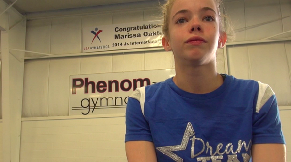 Region5Insider's tweet photo. Meet the Elite: 2014 P&amp;G Qualifier @GymPhenom Marissa Oakley http://t.co/3GFUtsWGE0 @Region5USAG @UGAGymnastics http://t.co/VnW6jWOuqI