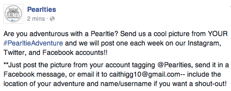 Pearlties's tweet photo. Capture your adventure! #PearltieAdventure http://t.co/9tX5OCrkM2