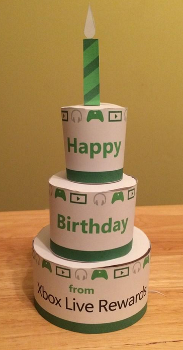 SOSPrimal's tweet photo. Thanks for the cake. @XboxLiveRewards #XboxLiveRewardsBirthday http://t.co/J3uqxai37M