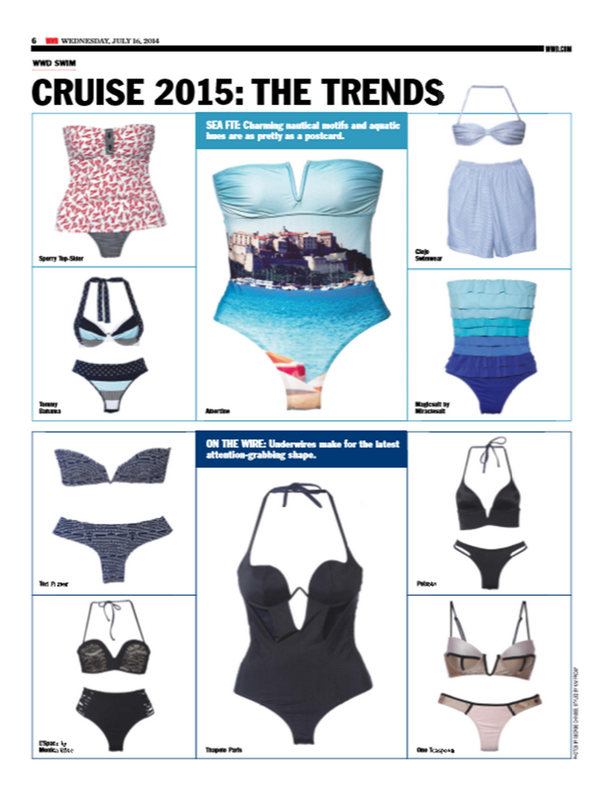 SISTERTRIBES's tweet photo. @albertineswimw 'Palombaggia' suite from #FrenchRebellion featured in @WWDMarketplace Daily Cruise 2015: The Trends. http://t.co/kBJfnK2mW5