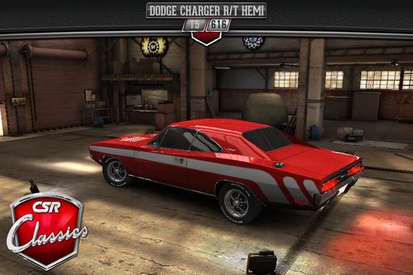 DriveDriving's tweet image. I RESTORED my Charger R/T in #CSRClassics for iOS! Try it FREE! nmgam.es/cct nice car