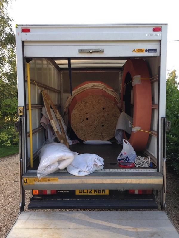 HOAVStudio's tweet image. Van all packed up and ready for a very early start to make our way up to @southportflower show!
