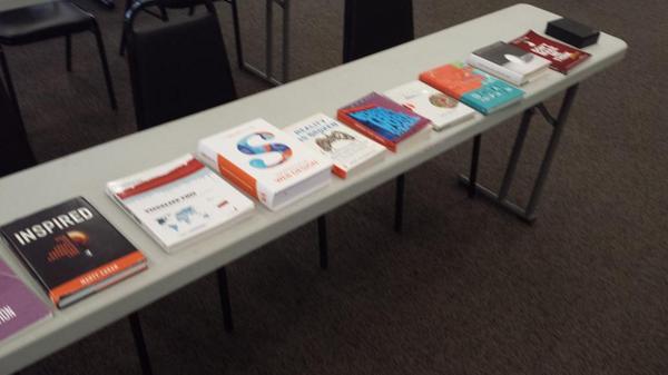 ccgirl's tweet photo. Getting ready for for #UXinAction http://t.co/nGTTJpAqPo