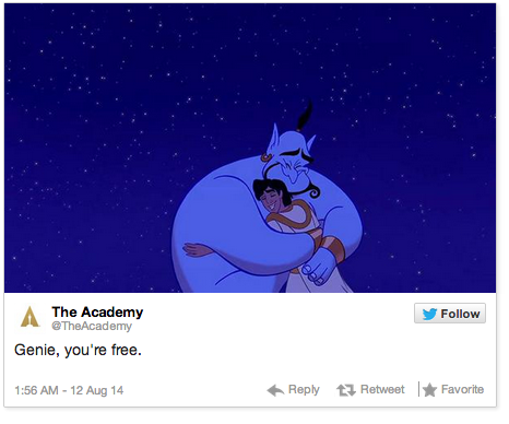 BuzzFeedUK's tweet image. The Academy’s tweet in memory of Robin Williams is really a tearjerker (@TheAcademy) buzzfeed.com/krystieyandoli…