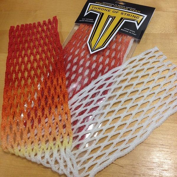 lacrossedotcom's tweet image. Happy Mesh Monday! We're giving away a pack of @THRONEOFSTRING Mesh! Follow @lacrossedotcom and RT to enter!