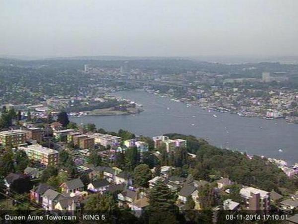 JimGuyWx's tweet image. Seattle high so far today: 96! That breaks the old record of 95 set in 1977. Cooler tomorrow. #wawx  #KING5