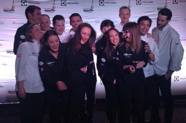 chefgeorgetom's tweet photo. What an incredible bunch of dudes. So honoured to have been a part of this @Appetite4Xlence thanks heaps!!! http://t.co/zKymZIgGF3
