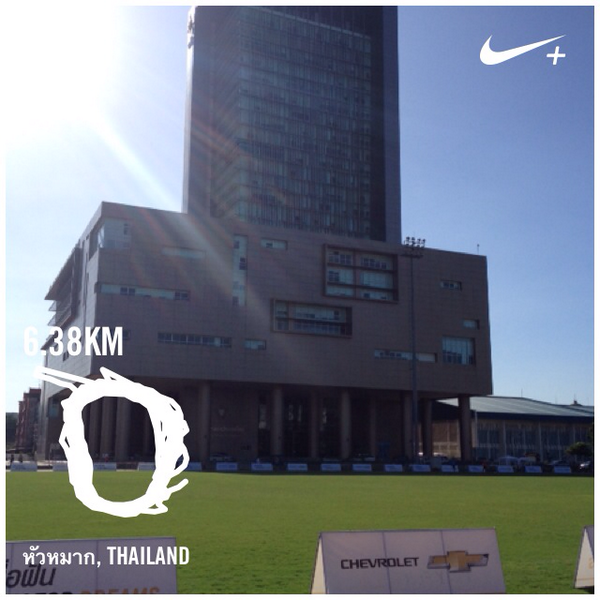 findingIT's tweet image. เบาๆ  วันที่ 2 @week2 I just ran 6.38 km with Nike+. go.nike.com/052lio0o #nikeplus