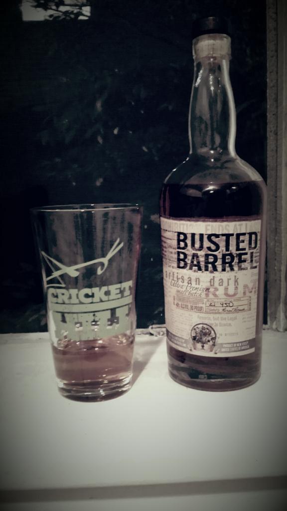 <a href="/CricketHillNJ/">Cricket Hill Brewery</a> <a href="/JerseyRum/">Jersey Distilling</a> Great evening for #JERSEYFRESH beverages. Cheers! #drinklocal #drinkrum