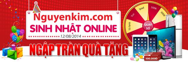 Nguyenkimonline's tweet photo. http://t.co/O6HiYxWn70 – Sinh nhật Online, ngập tràn quà tặng. Xem chi tiết: http://t.co/3OKMJxV4e6 http://t.co/QTq0q4Xjyq