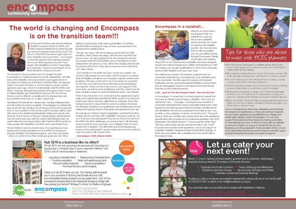 We're in the Business News today sharing our experience with the NDIS roll-out so far.