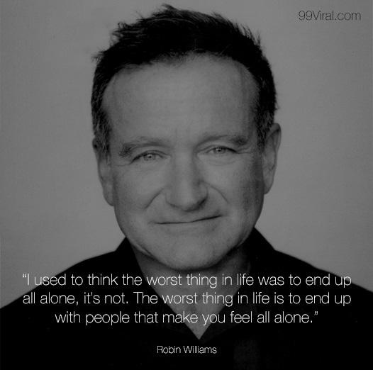 99covers's tweet photo. RIP Robin Williams. You are not alone, millions around the world will miss you greatly. http://t.co/bpa5GT68W7