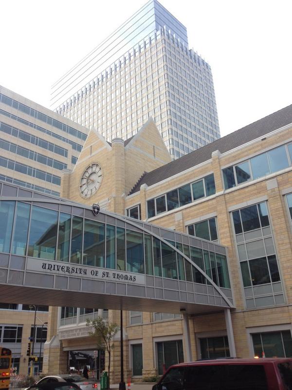 AMarrullier's tweet image. Great day at University of St Thomas MN. #biskbits #biskeducation