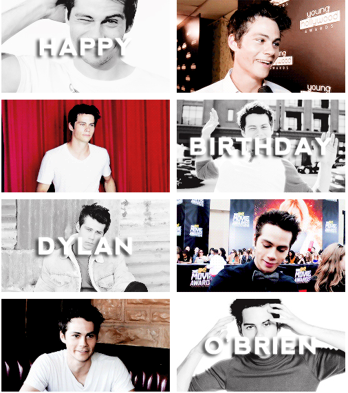 Happy 23rd Birthday Dylan O Brien !    