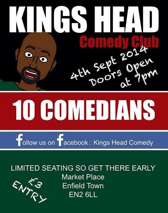 Kingsheadcomedy's tweet image. RT RT.  RT.  RT RT !!!!